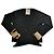 Christian Dior Wickel-Abendtop mit goldenen Ornamenten