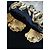 Christian Dior Wickel-Abendtop mit goldenen Ornamenten - Ansicht 5