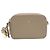 Borsa a tracolla Fendi in vitello grigio