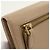 Cartera larga Prada de piel de becerro beige - vista 6
