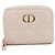 Cartera bi-fold Christian Dior en Rosa