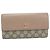 Gucci Bi-fold Long Wallet in Beige