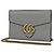 Borsa a tracolla portafoglio con catena Gucci GG Marmont