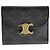 Céline Celine Triomphe Mini Coated Canvas Tri-fold Wallet