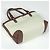 Borsa Tote Gucci in tela e pelle beige e marrone - vista 2