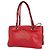 Borsa a tracolla in pelle Anagram Loewe in Red