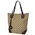 Borsa Tote Gucci GG Canvas Brown