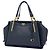 Borsa a mano Coach in pelle blu navy