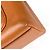 Borsa Chanel Orange in pelle di vitello martellata - vista 3