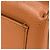 Borsa Chanel Orange in pelle di vitello martellata - vista 5
