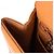 Borsa Chanel Orange in pelle di vitello martellata - vista 8