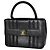 Borsa Chanel in pelle di vitello martellata nera