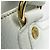 Céline Borsa Celine Boogie Bag in pelle bianca - vista 4