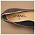 Chanel Décolleté Plateau Pelle Argento Camélia - vista 12