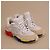 Sneakers Chanel in pelle e camoscio multicolore - vista 5