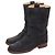 Chanel Sport Collection Botas de gamuza azul oscuro