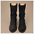 Chanel Sport Collection Botas de gamuza azul oscuro - vista 2