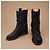 Chanel Sport Collection Botas de gamuza azul oscuro - vista 4