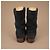 Chanel Sport Collection Botas de gamuza azul oscuro - vista 5
