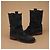 Chanel Sport Collection Botas de gamuza azul oscuro - vista 8