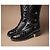 Chanel gesteppte Lederstiefel mit Multi CC-Verschlüssen - Ansicht 7