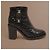 Botines Chanel Multi CC Cuero Acolchado - vista 4