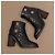 Botines Chanel Multi CC Cuero Acolchado - vista 6