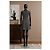 Vestido sin mangas de tweed Chanel blanco y negro - vista 6