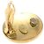 Orecchini a clip rotondi Chanel Gold CC placcati oro e smalto - vista 6