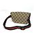Borsa a tracolla Gucci marrone con motivo GG - vista 2