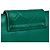 Borsa a tracolla Chanel in pelle verde - vista 6