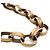 Borsa Salvatore Ferragamo Oro Metallizzato - vista 6