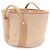 Hermès Borsa Hermes Beige Toile H Laundry Bag - vista 3