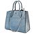 Borsa a mano Louis Vuitton Steamer MM in blu - vista 3