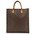 Louis Vuitton Monogram Sac Plat Tote Bag - vista 2