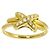 Anello Chaumet Jeux de Liens in oro giallo 18K con diamanti - vista 2