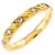 Anello Chaumet Torsade in oro giallo 18K e diamanti - vista 5