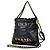 Borsa Chanel CHANEL 22 Mini 2WAY in pelle nera AS3980 da donna