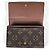 Portefeuille bi-fold Louis Vuitton Monogram Brown - vue 5