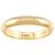 Anello fede Cartier 1895 Classic in oro giallo - vista 2