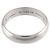 Cartier 1895 Classic Band Ring aus Platin - Ansicht 3