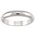 Cartier 1895 Classic Band Ring aus Platin - Ansicht 2