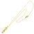 Collana Christian Dior in oro giallo 18K - vista 2