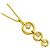 Collana Christian Dior in oro giallo 18K - vista 3