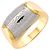 Bulgari Anello Bvlgari Mania Tronchetto in Oro Giallo 18K
