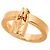 Anello Lockit Louis Vuitton in oro rosa 18K - vista 6