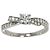 Chanel Ruban de Diamond 0.25ct Platinring - Ansicht 2