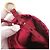 Miu Miu Bordeaux Satinleder-Beuteltasche - Ansicht 5