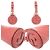 Borsa a tracolla Gucci Blondie in pelle rosa - vista 10