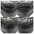 Alexander McQueen Borsa a tracolla The Seal in pelle con catena nera - vista 5